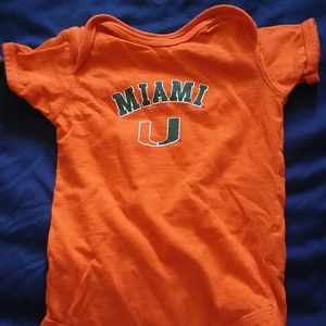 Miami University onesie's